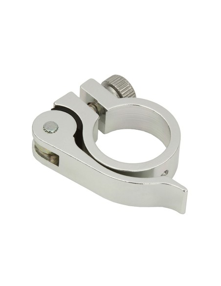 Alloy Seatpost Clamp Outer Diameter 28.6mm W/QR Chrome.